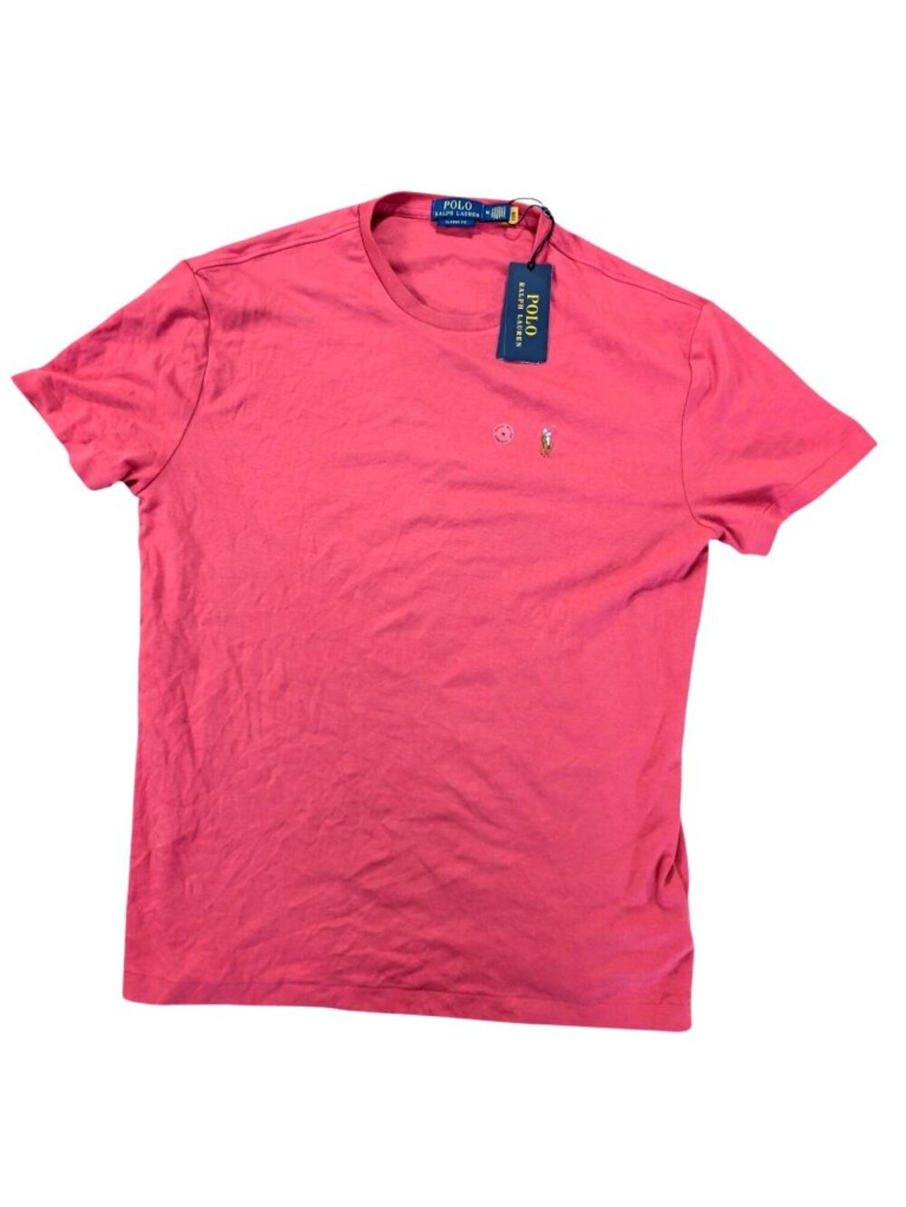 NWT Polo Ralph Lauren Mens M Classic Fit T-Shirt Nantucket Red Pony